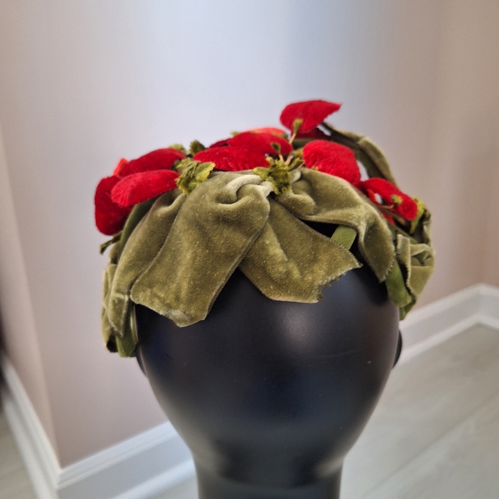 Vintage 50s Hats Lot Of 3 - Picture 5 of 16